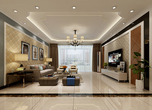 207平米现代简约风住宅 邯郸齐装网装修效果图赏析